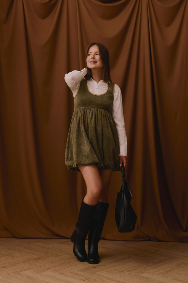 SUKIENKA GRACE OLIVE