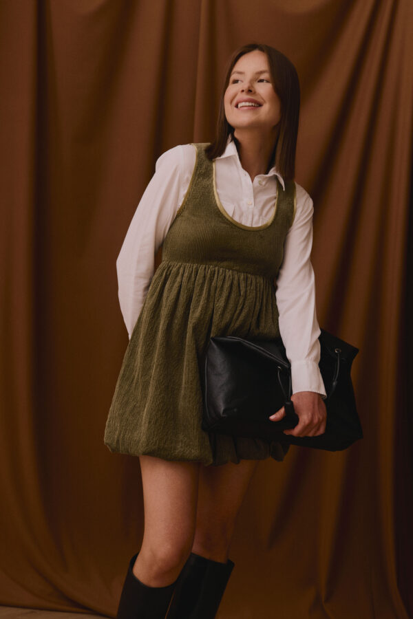 SUKIENKA GRACE OLIVE