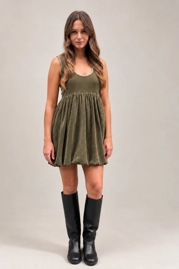 SUKIENKA GRACE OLIVE