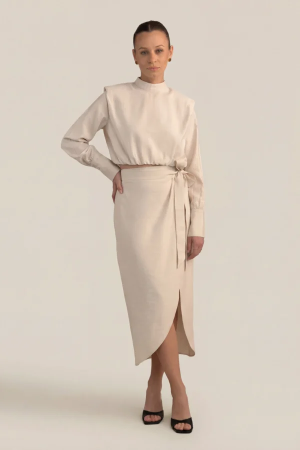 SPÓDNICA MUSE CRÈME