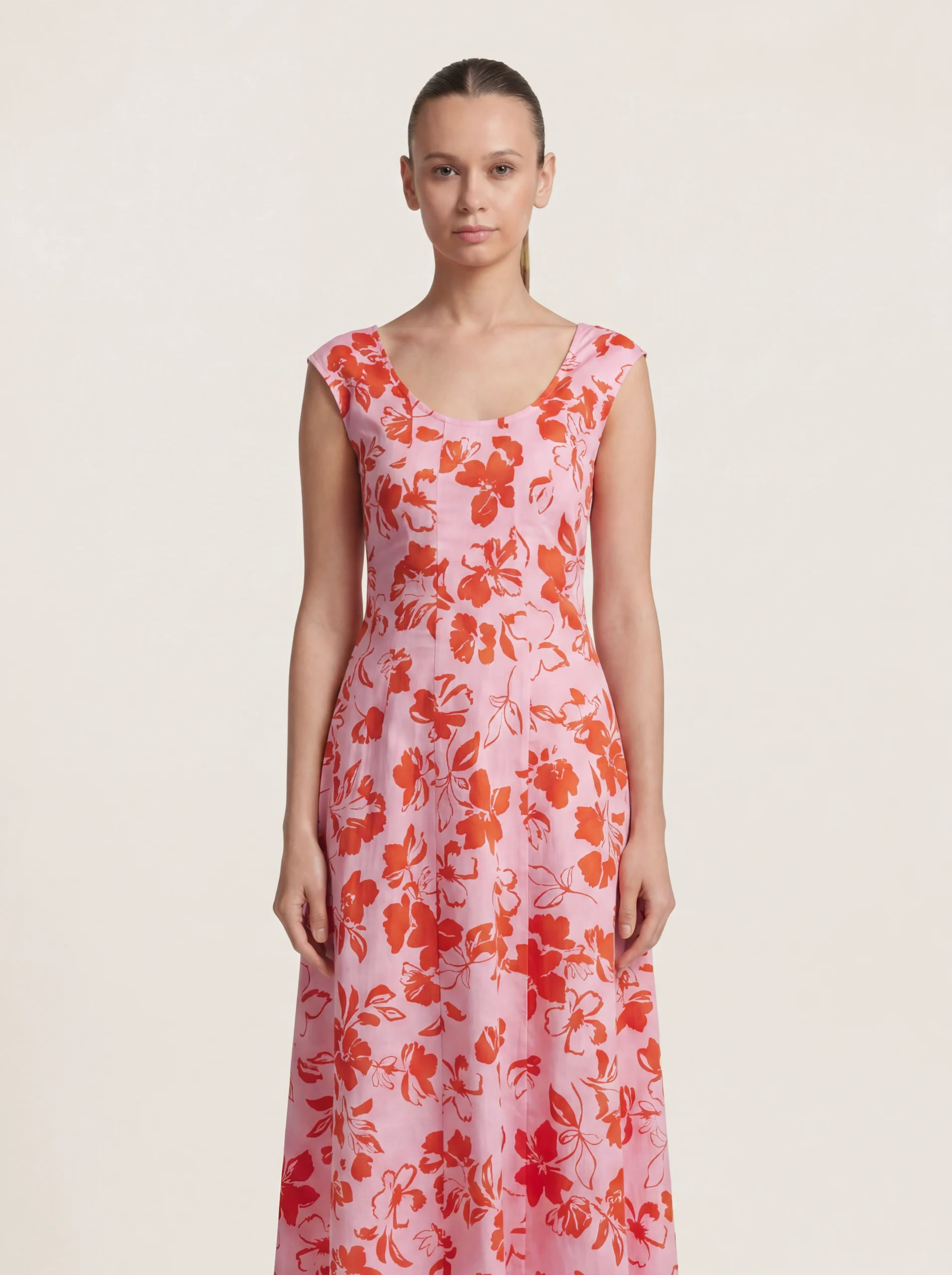 SUKIENKA FLORA ROSÉ - obrazek 3
