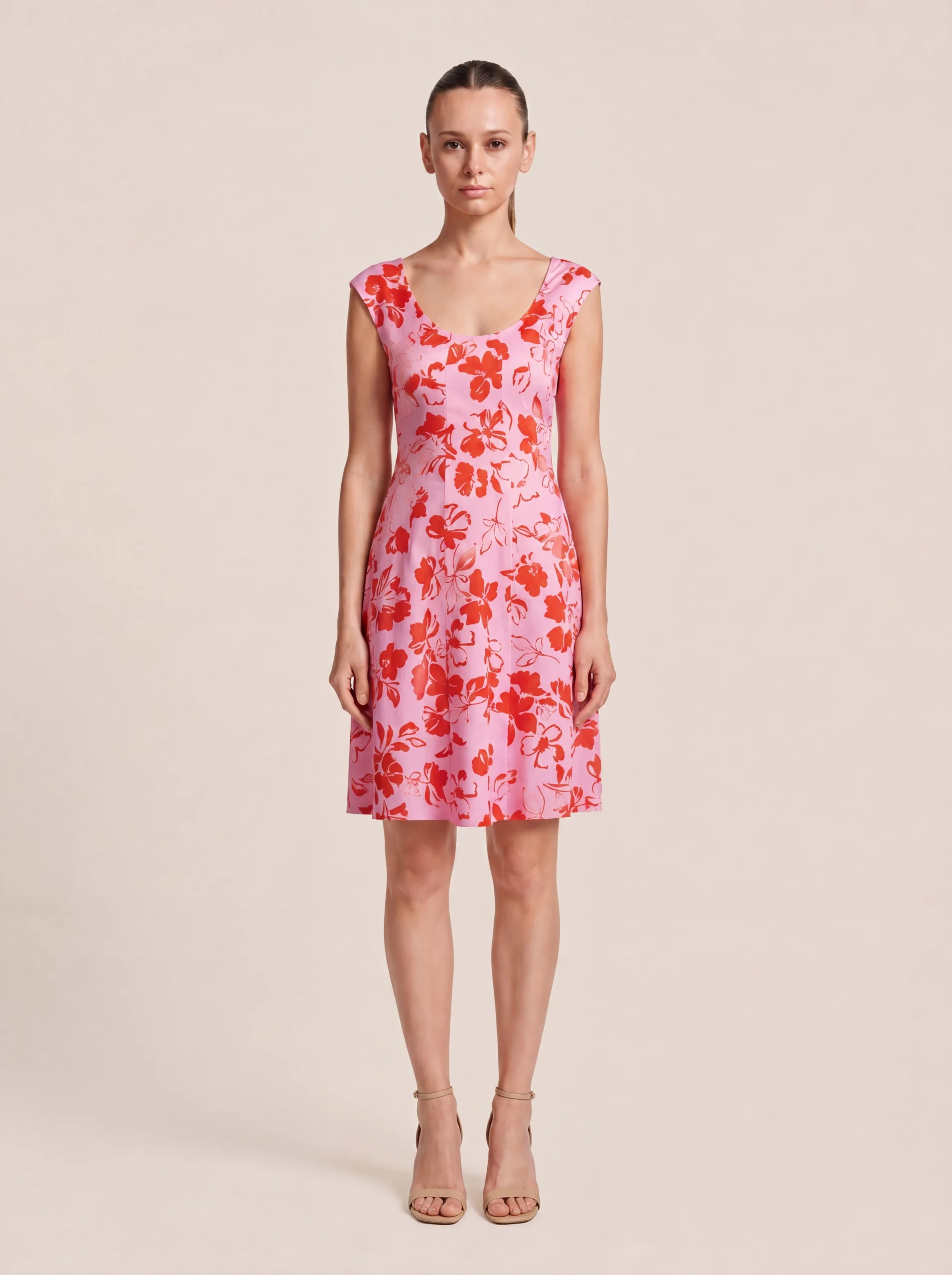 SUKIENKA FLORA ROSÉ MINI